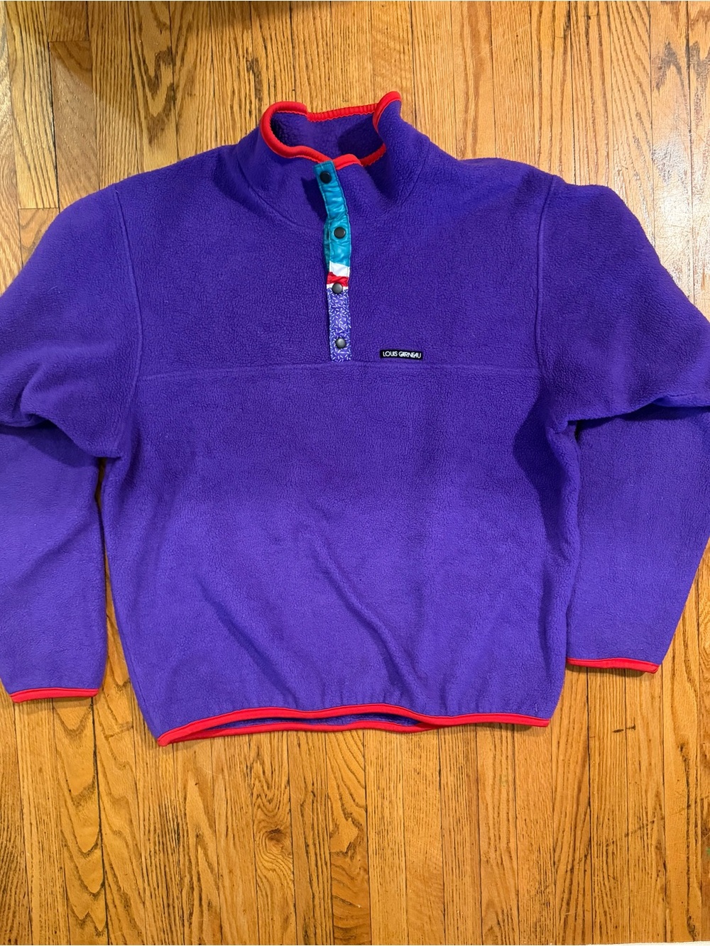 Louis Garneau Vintage Purple Fleece Sweater